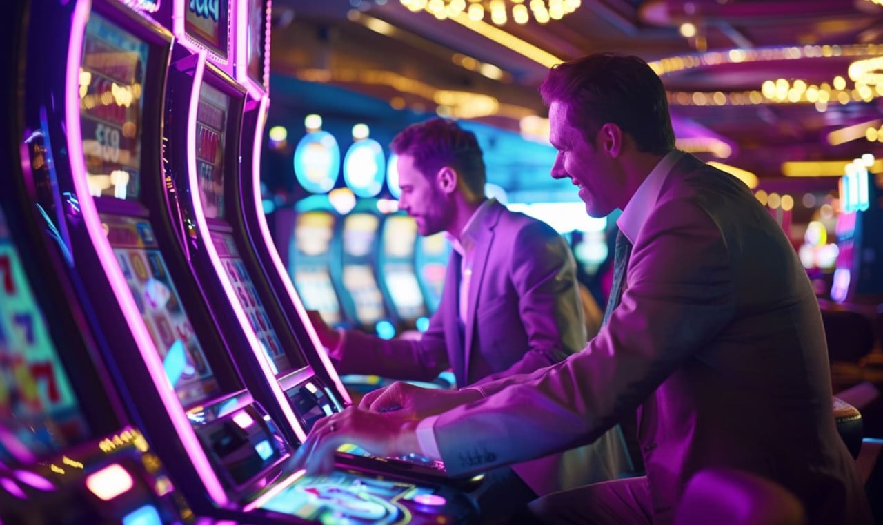 Ilustrasi permainan slot online di capten77
